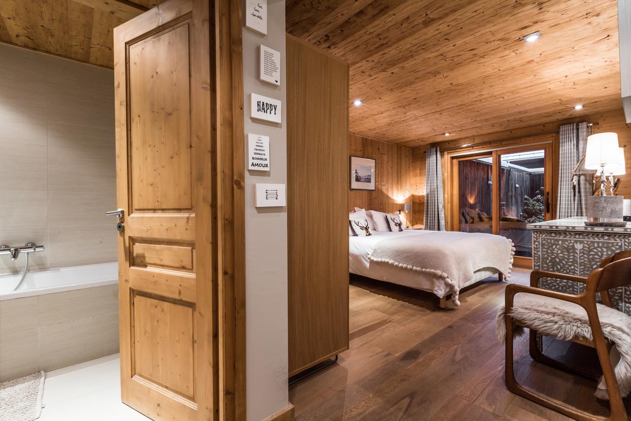 Apartment Au Bon Coin - Luxury Chamonix Hidden Haven, Mont Blanc View, Hot Tub And Garden Kültér fotó